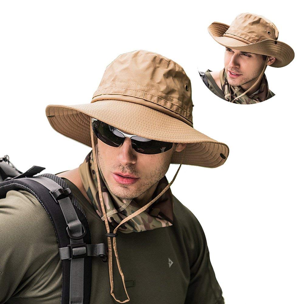 GUSTAVE Unisex Synthetic Bonnie Hat (Pack of 1) (GU01_Khaki_Free Size) GUSTAVE Unisex Synthetic Bonnie Hat (Pack of 1) (GU01_Khaki_Free Size)